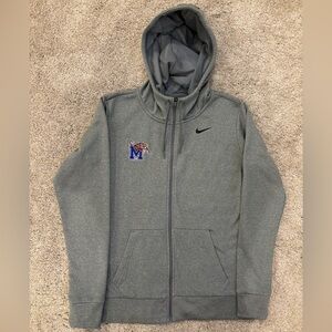 Nike Dri Fit Memphis Tigers Liberty Bowl Player Issued Full Zip Jacket Mens M